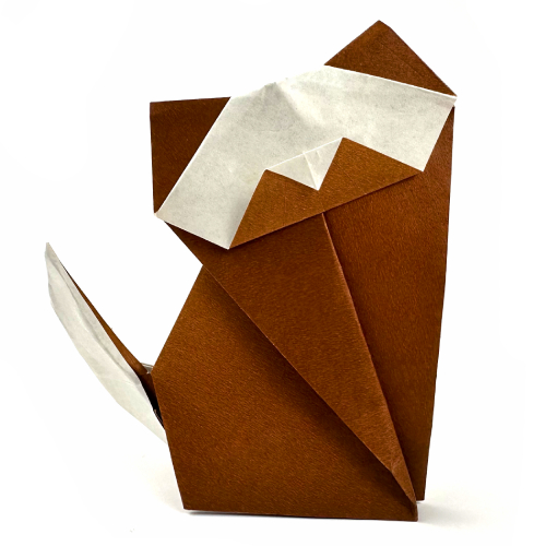 easy origami cat