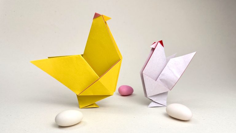 origami chickens