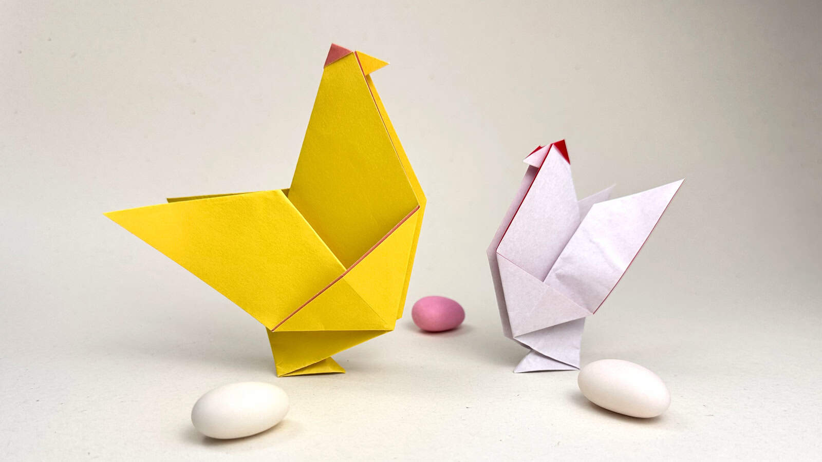 origami chickens