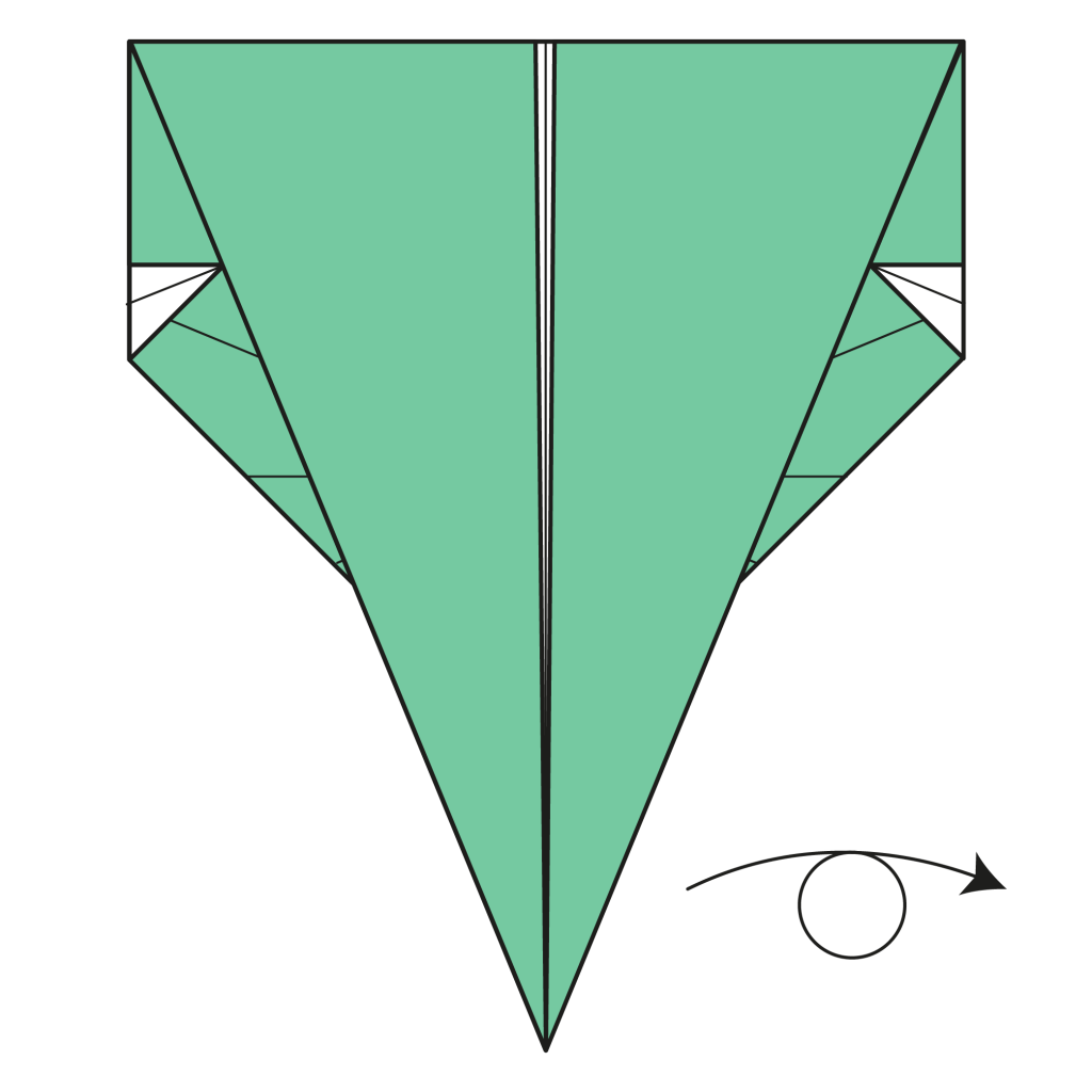 origami snake diagram step 12