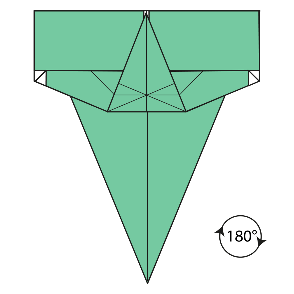 origami snake diagram step 15