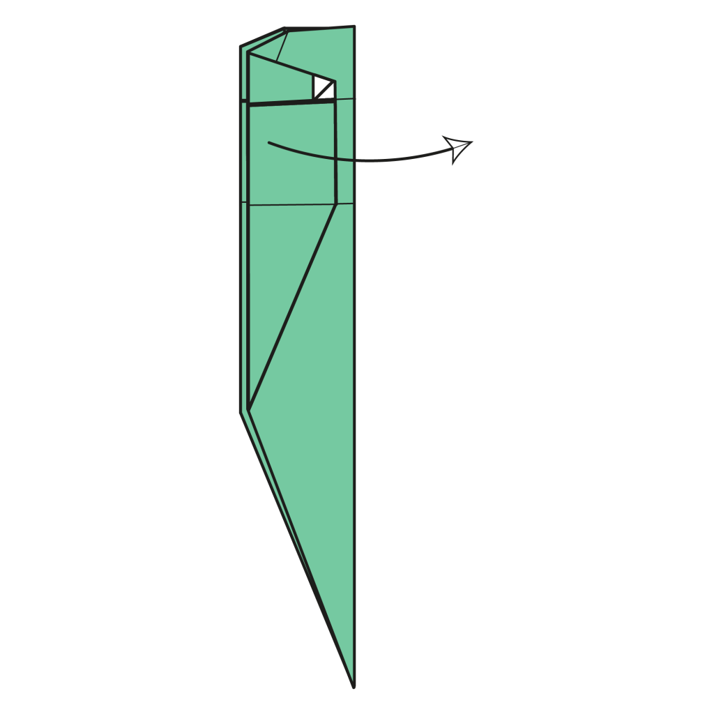 origami snake diagram step 19