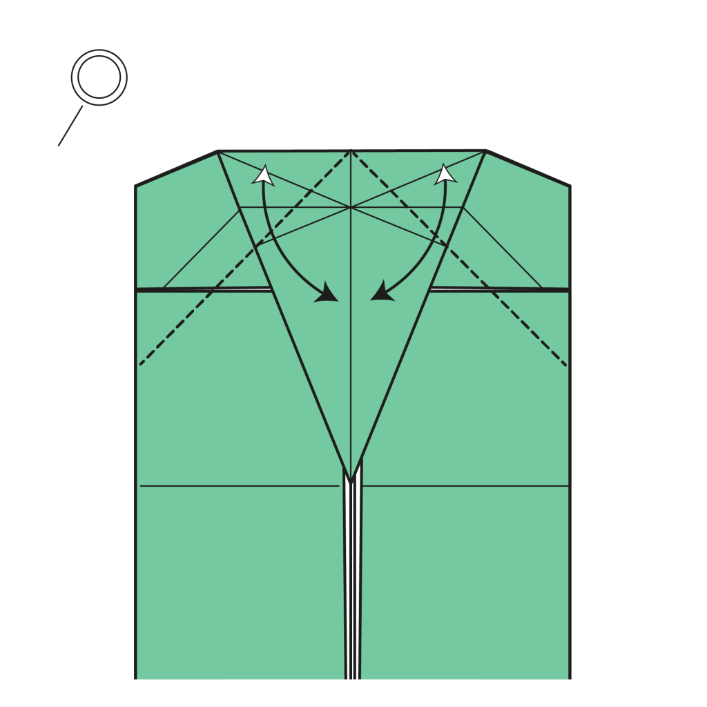 origami snake diagram step 20