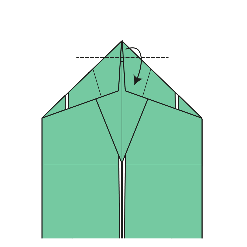 origami snake diagram step 23
