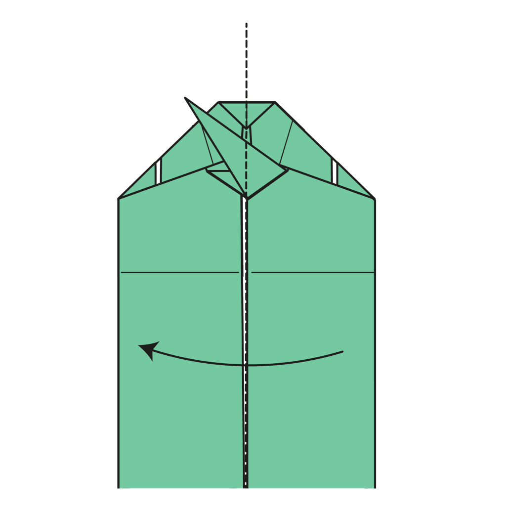 origami snake diagram step 25