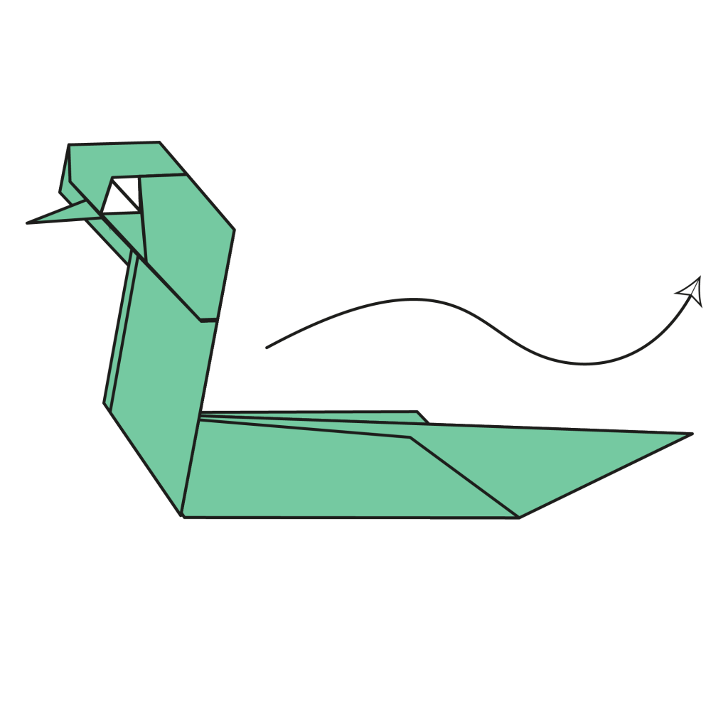 origami snake diagram step 32