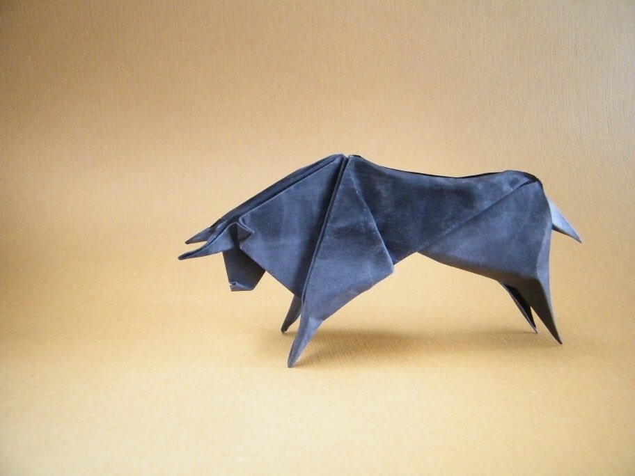 Origami Bull