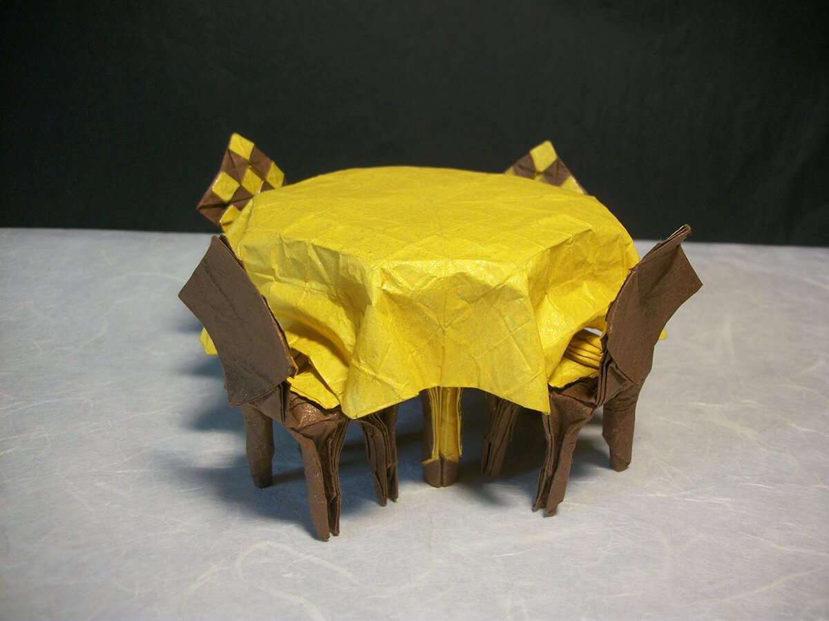 Origami Dining Table Set