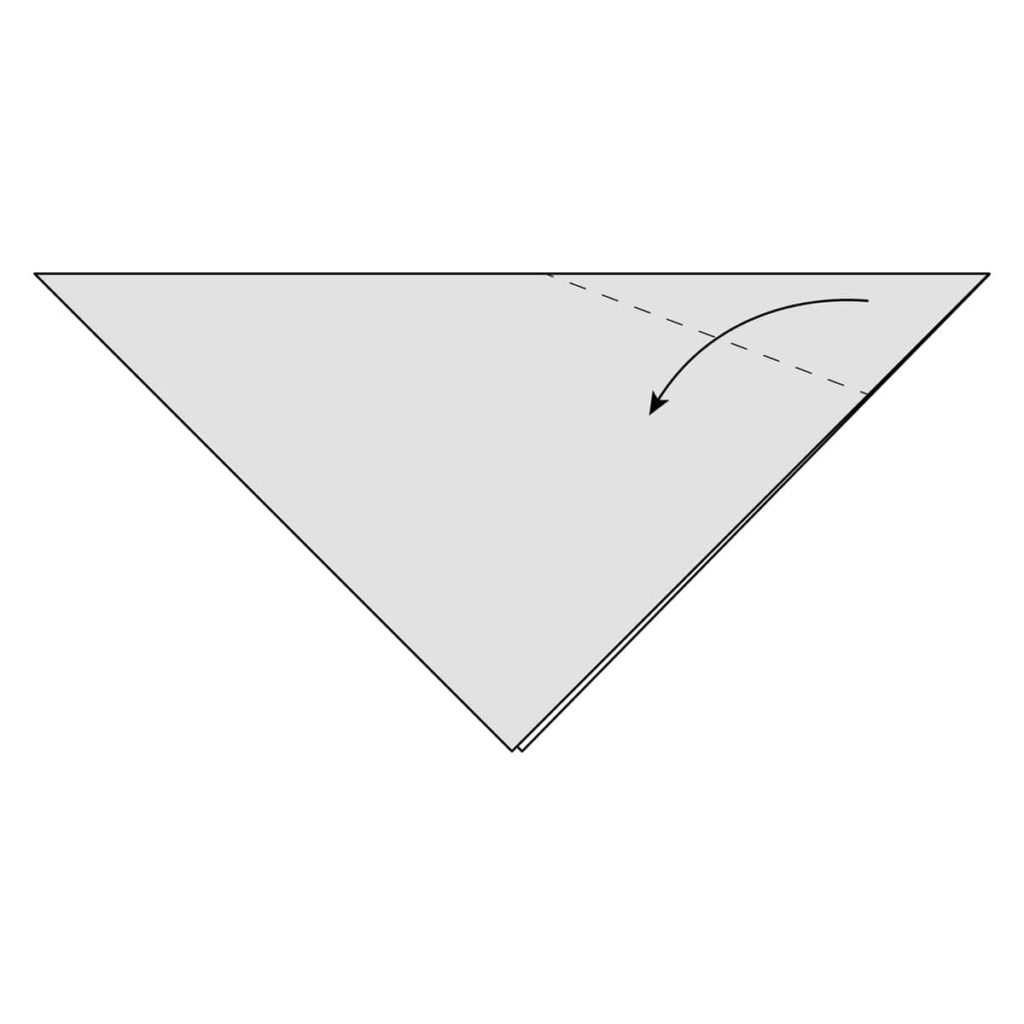 Inside Reverse Fold Step 2