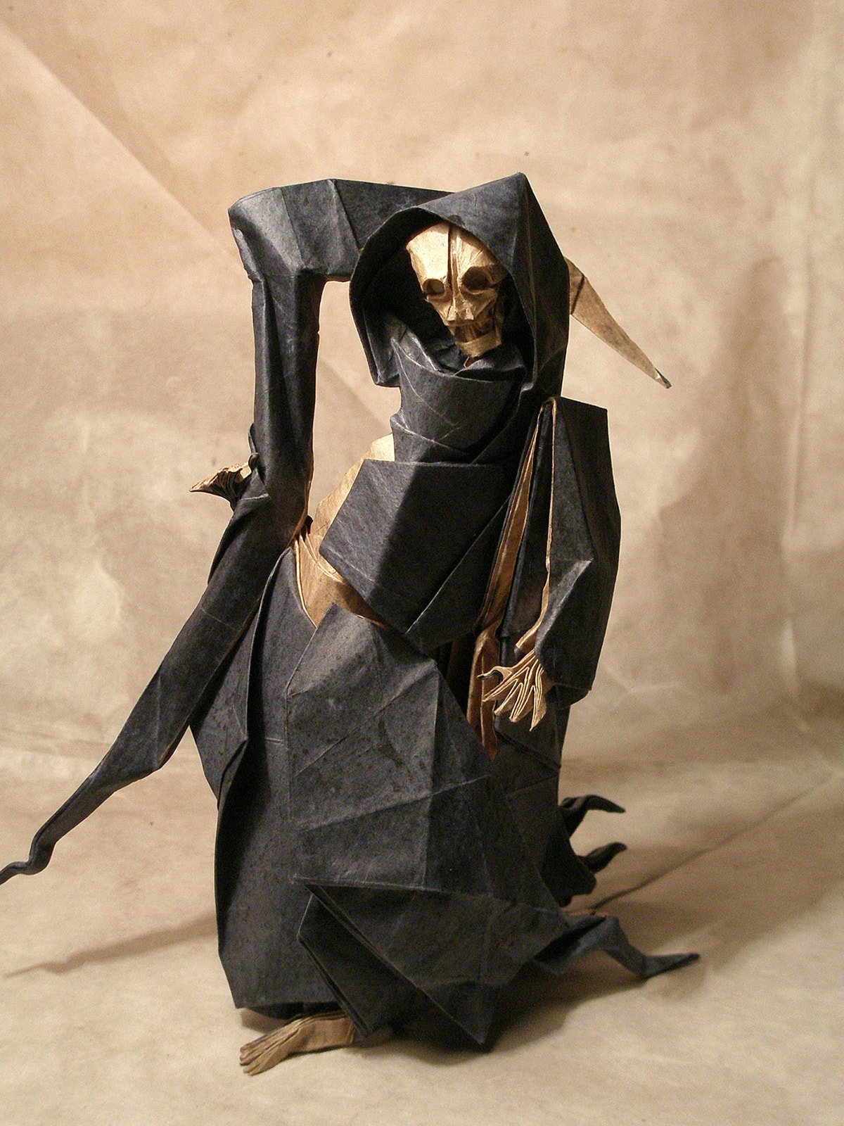 Origami Grim Reaper by Artur Biernacki