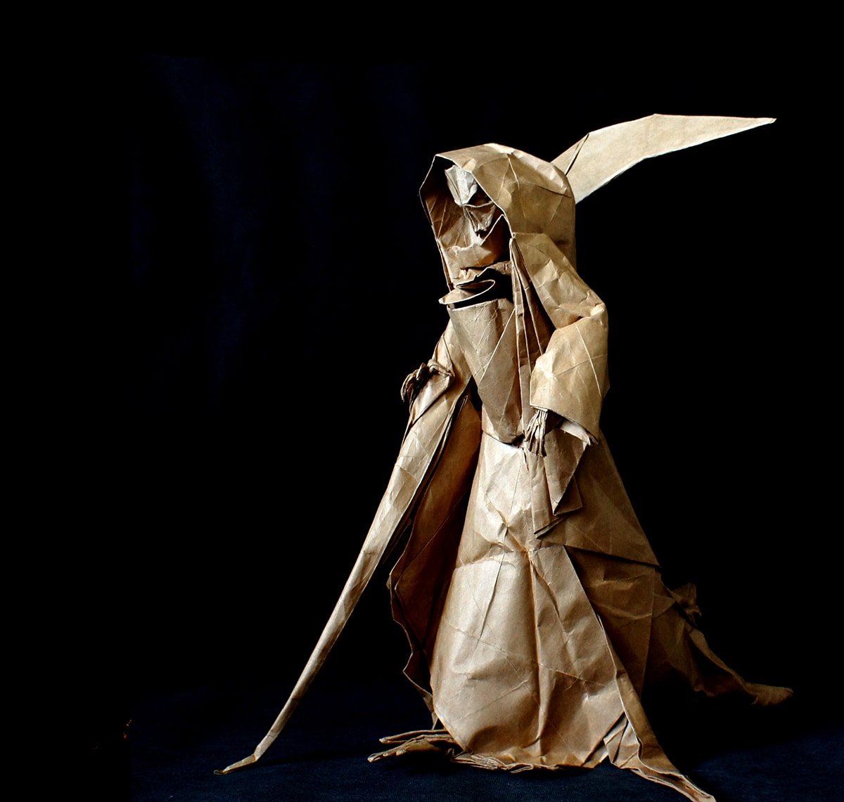 Origami Grim Reaper by Tong Liu