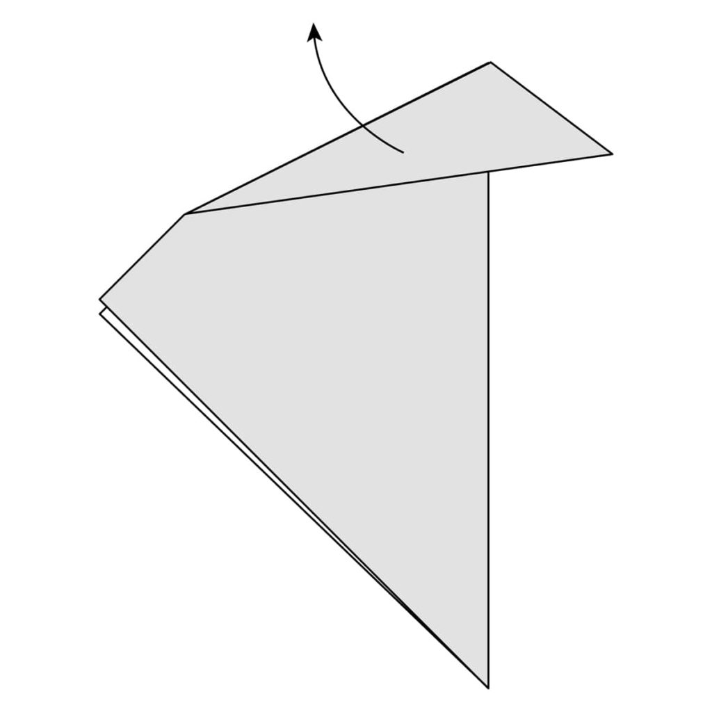 Outside Reverse Fold Step 3
