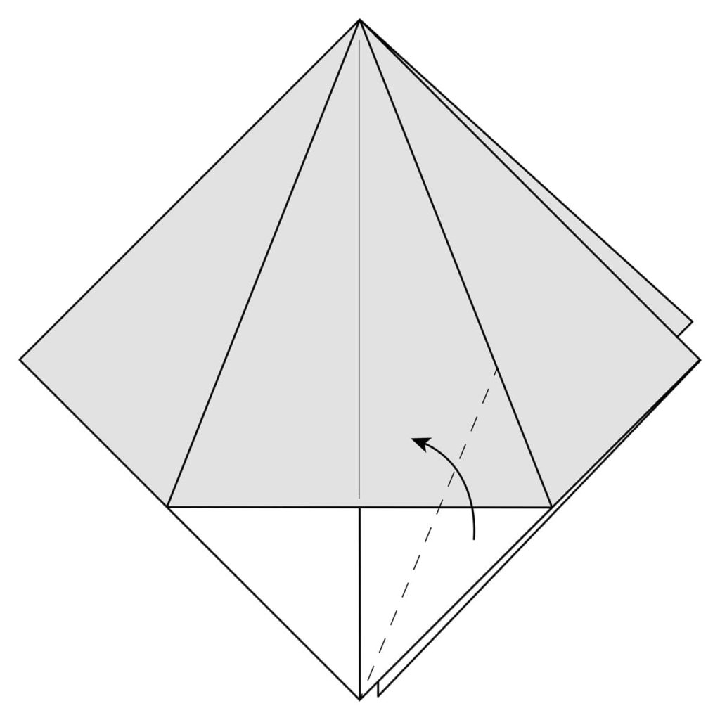 Petal Fold Variation Step 1