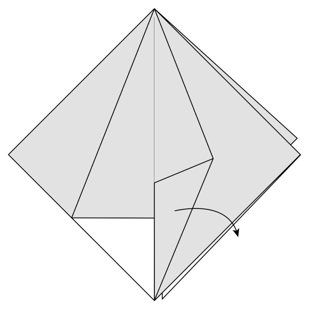 Petal Fold Variation Step 2