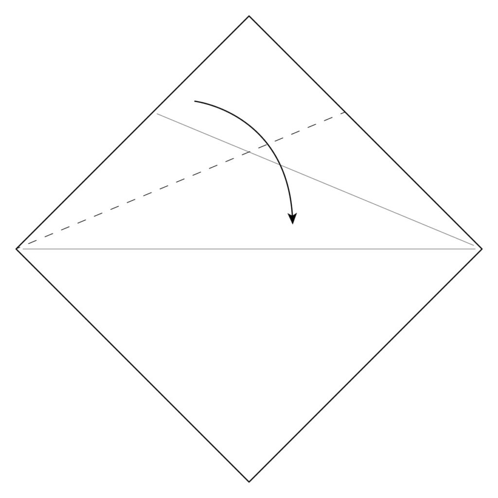 Rabbit Ear Fold Step 4