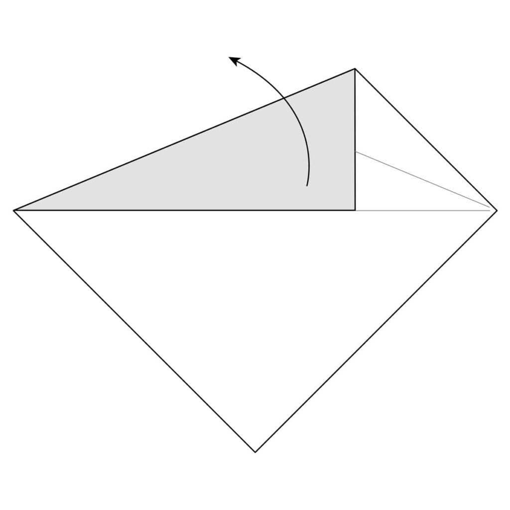 Rabbit Ear Fold Step 5