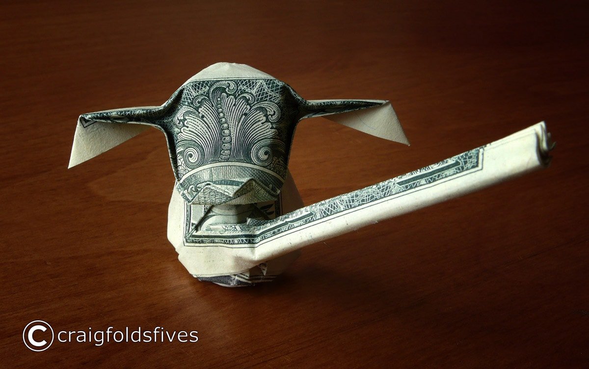 Young Yoda with Lightsaber