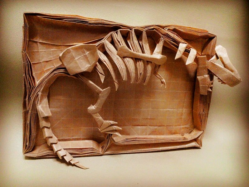 Dinosaur Skeleton Wall