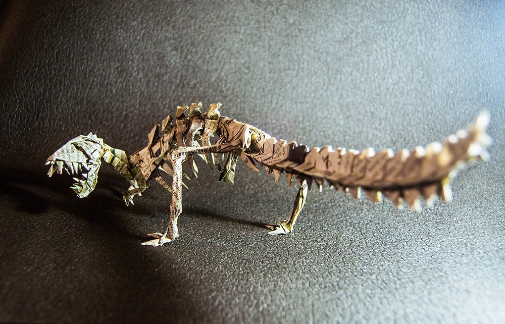 T-Rex Skeleton Modified Slightly