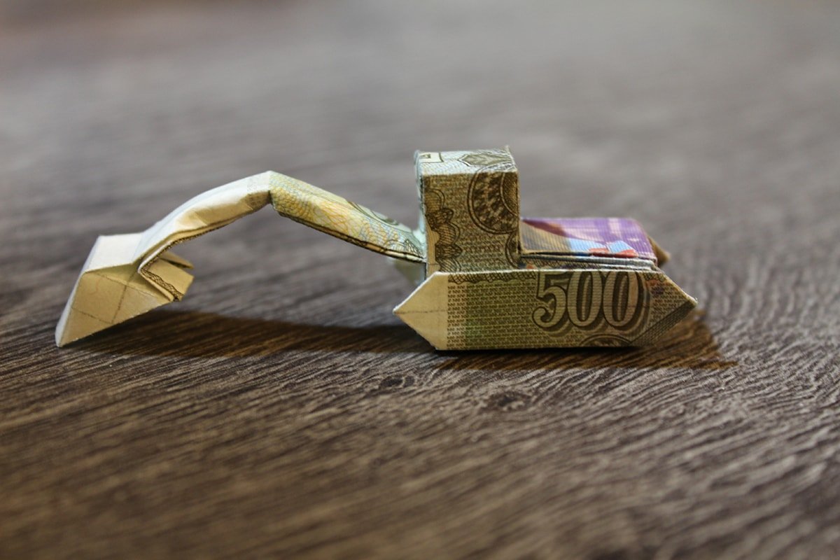 Origami Money Excavator