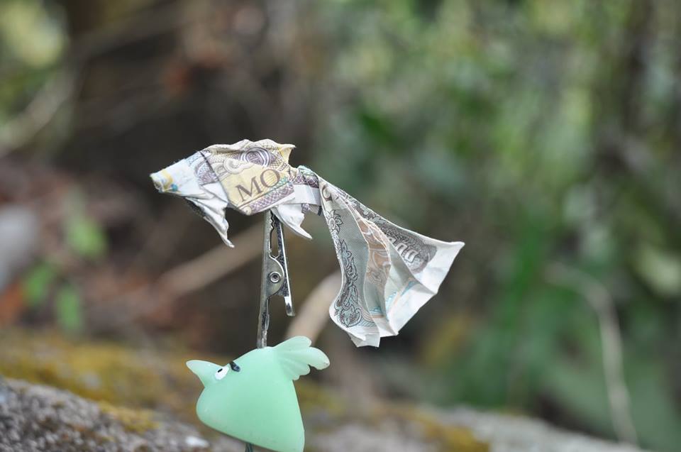Origami Money Guppy