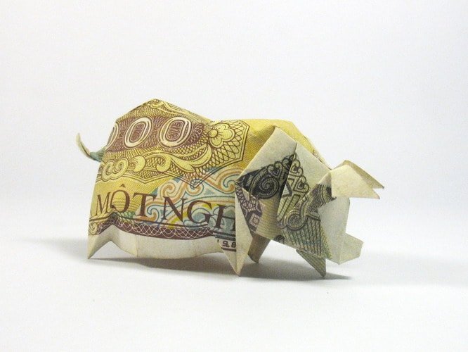 Origami Pig
