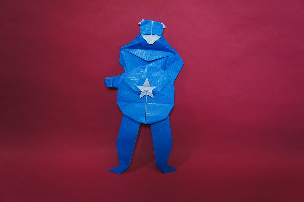 Captain America Papercraft
