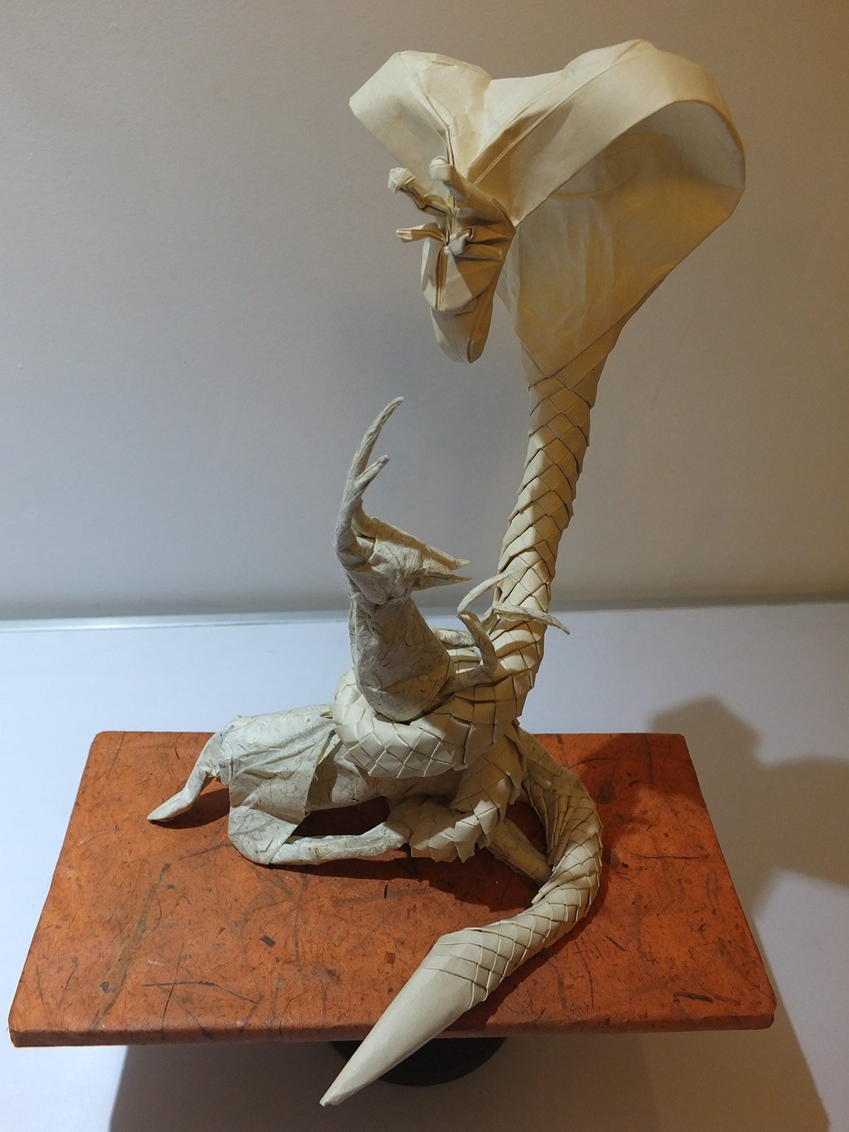 Cobrafe vs Hyenate Paper Sculpture by Eric Vigier