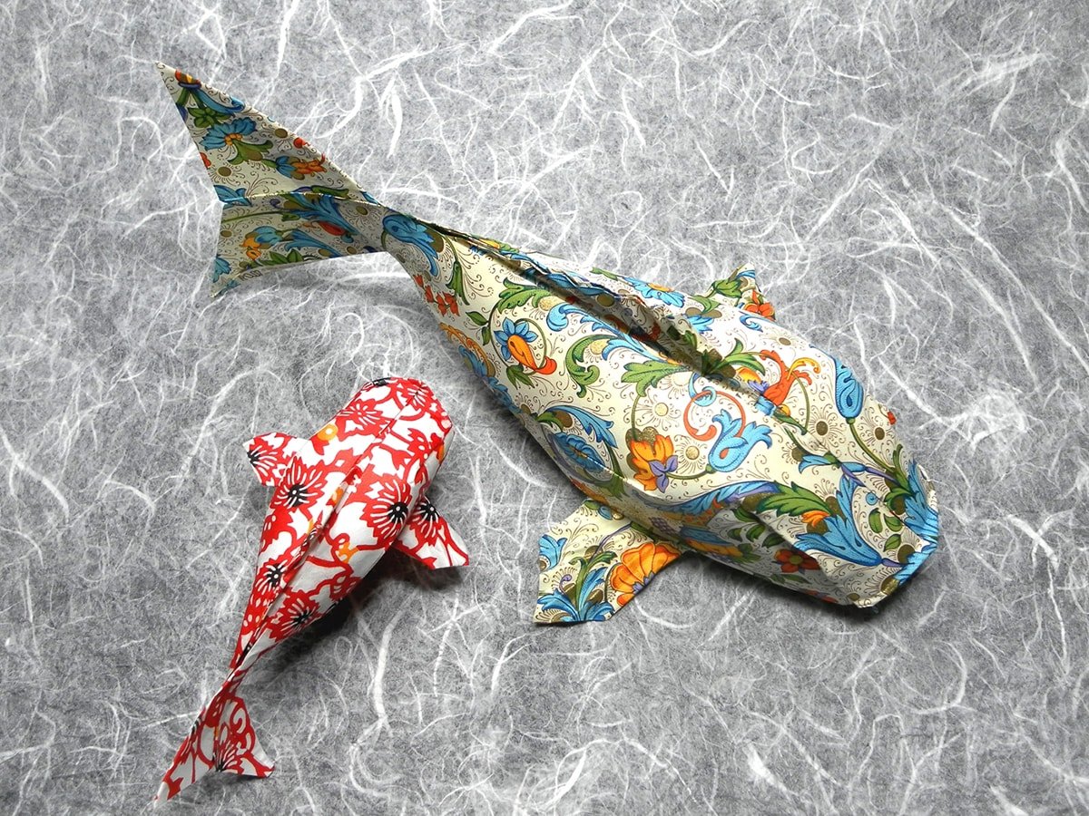 Colourful Koi Folded by Mariano Zavala B.
