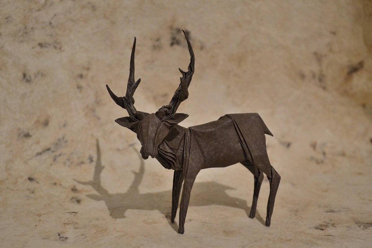 Deer Folded by Jack Dreyil