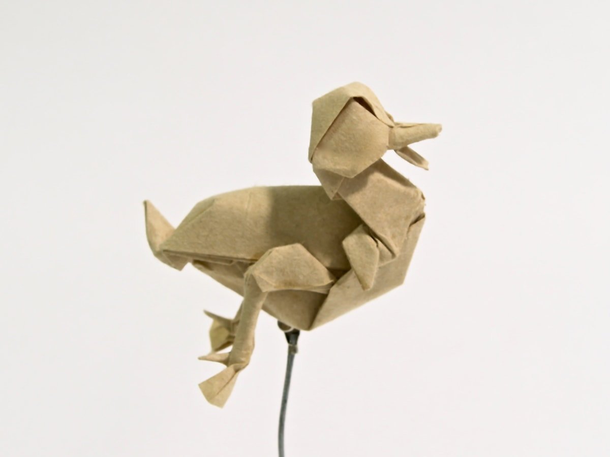 Paper Duckling Folded by Seth Friedman