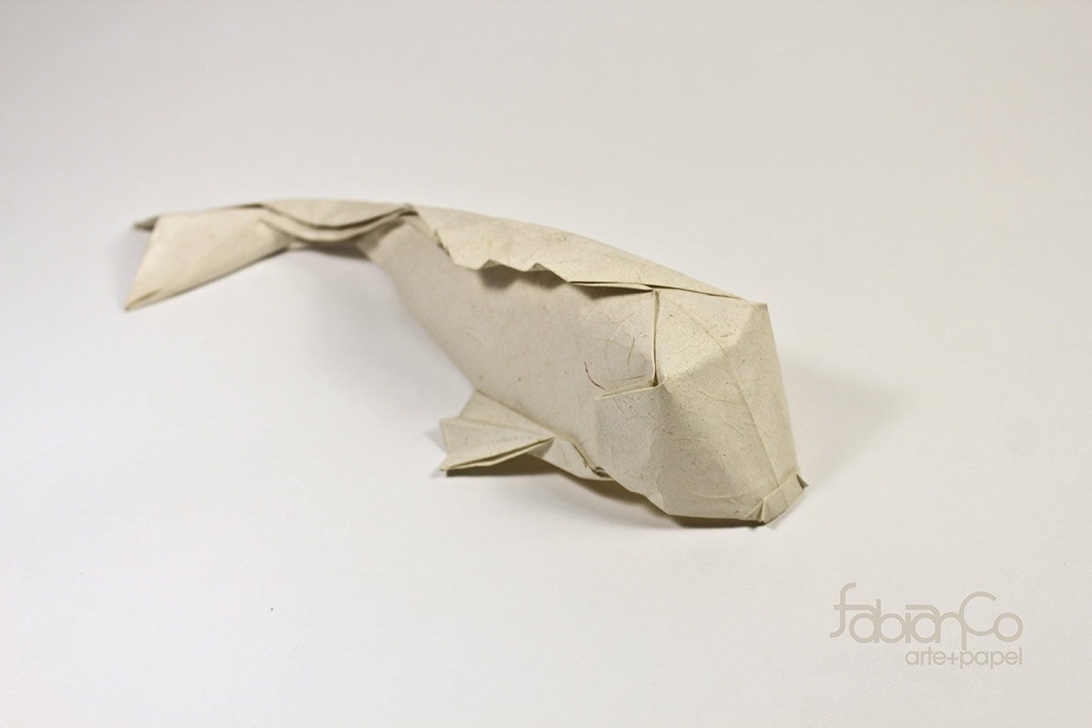 Paper Koi Folded by Fabian Correa