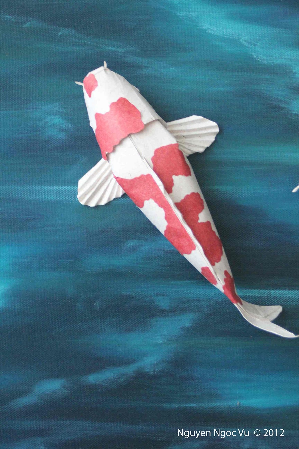 Koi Fish Folded by Nguyen Ngoc Vu
