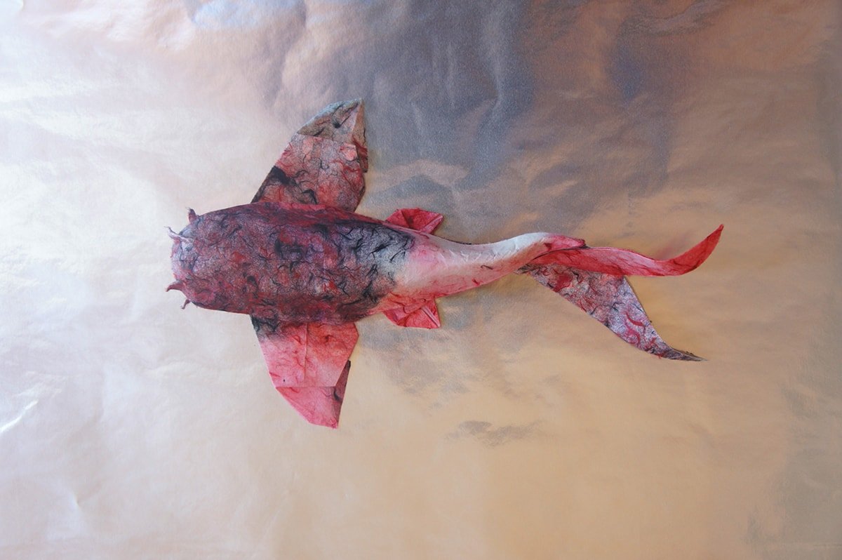 Koi Folded by Juanfran Carillo