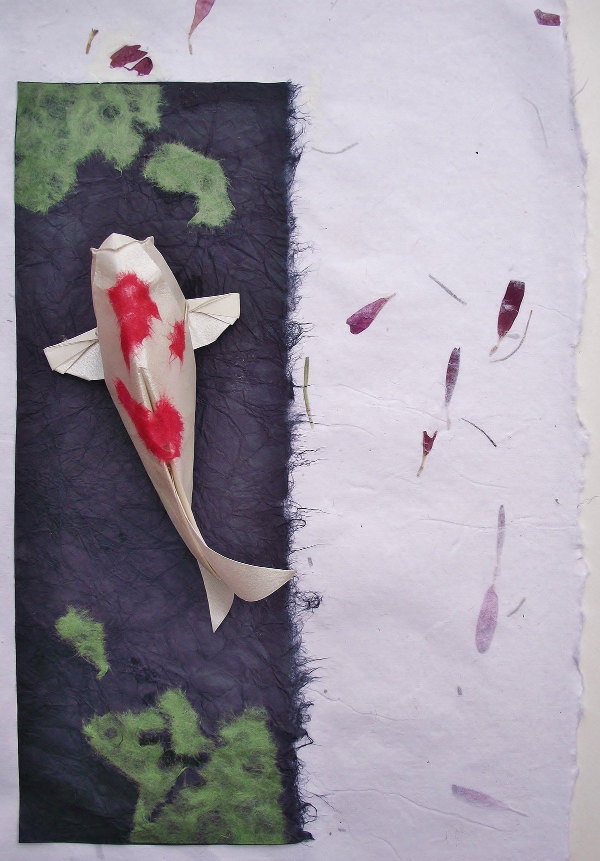 Koi Scene by Michael Lafosse