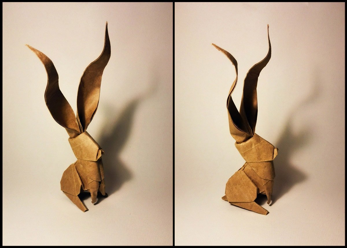 Long Ear Rabbit Papercraft
