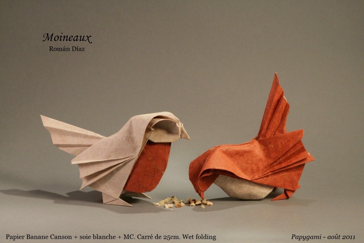 Paper Sparrow by Roman Diaz