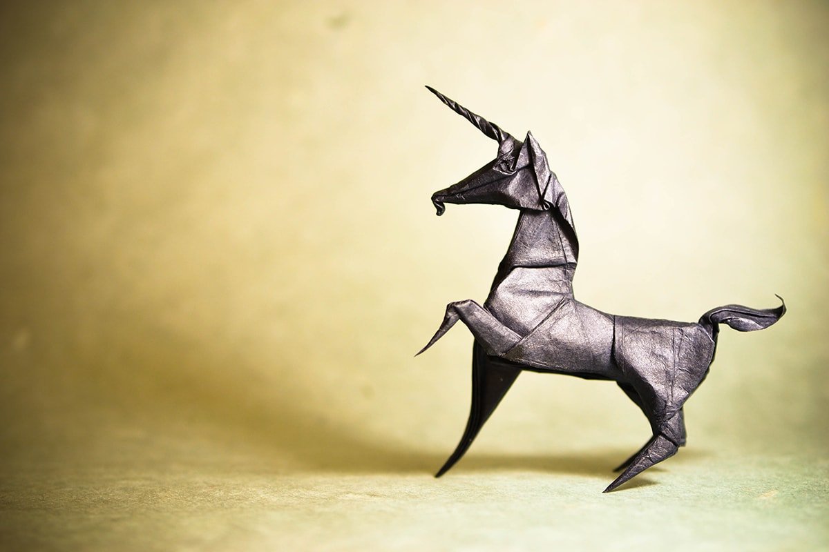 Origami Unicorn by Roman Diaz