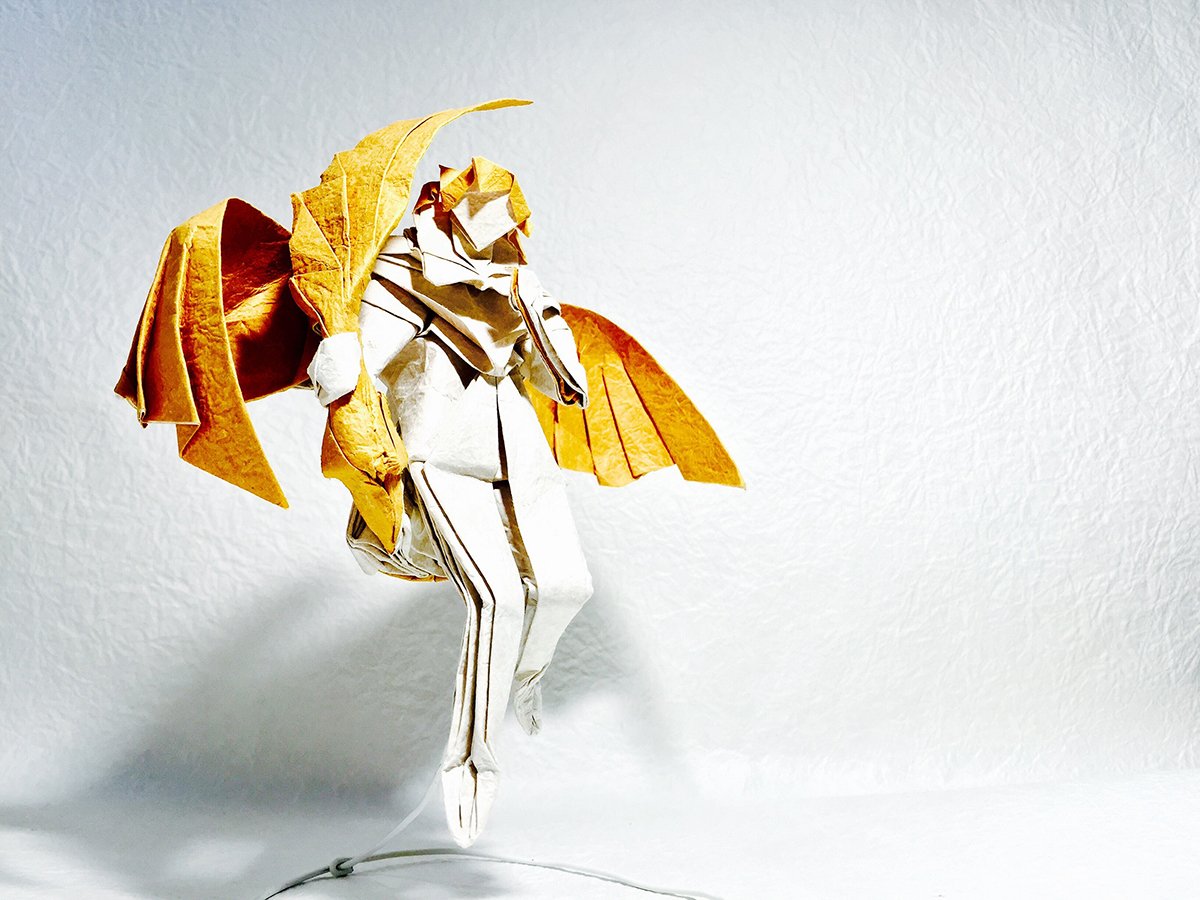Papercraft Virgo