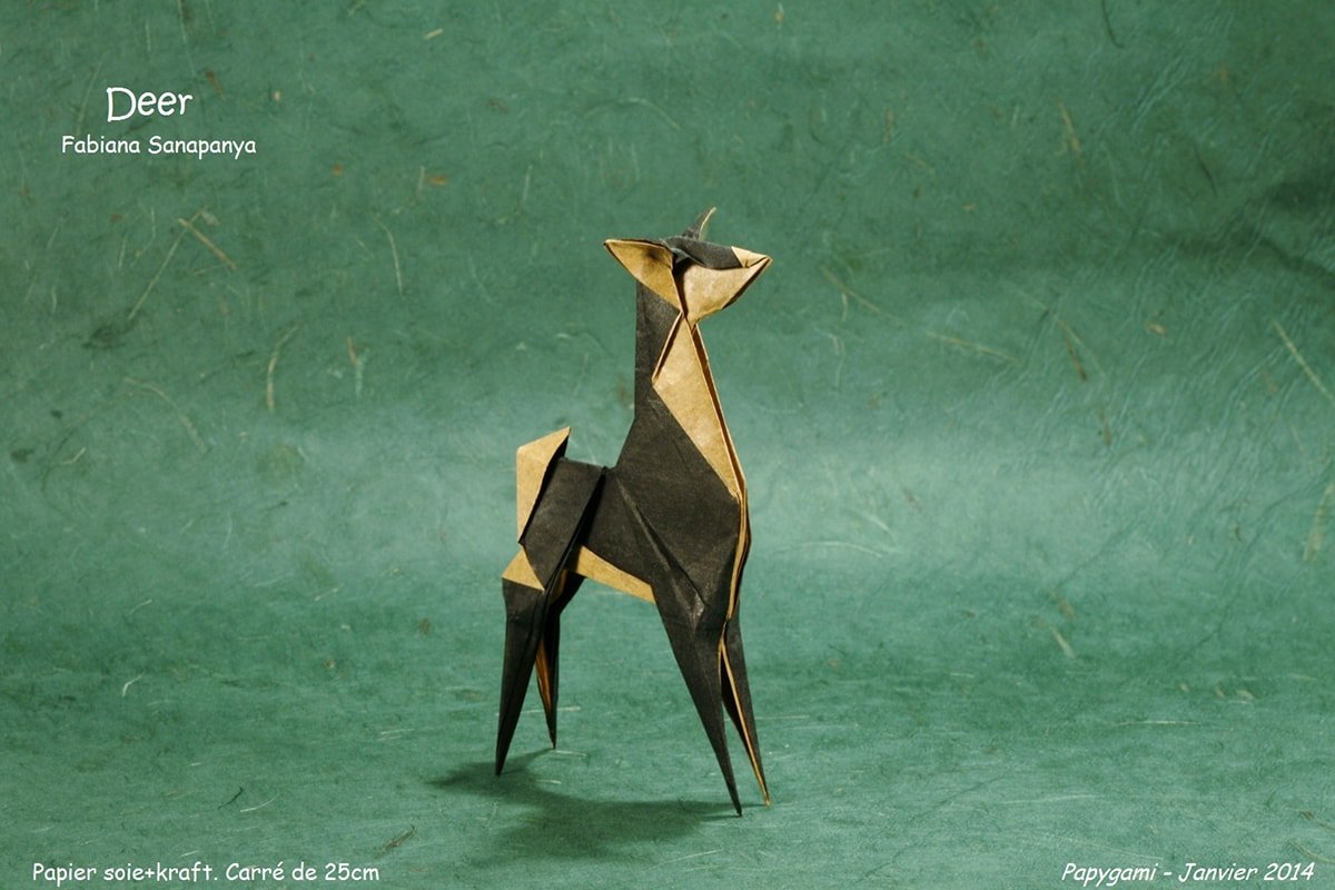 Deer Folded by Luc Marnat