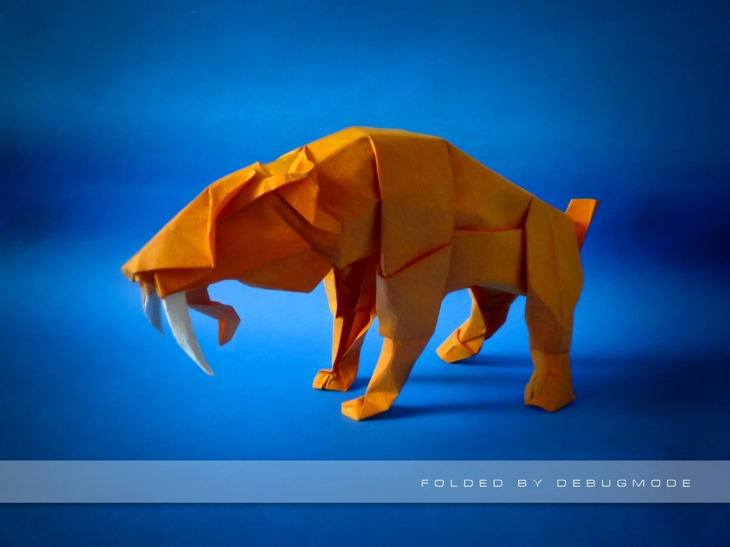 Smilodon by Satoshi Kamiya