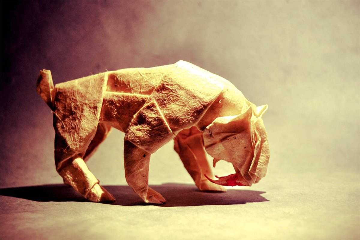 Smilodon by Satoshi Kamiya