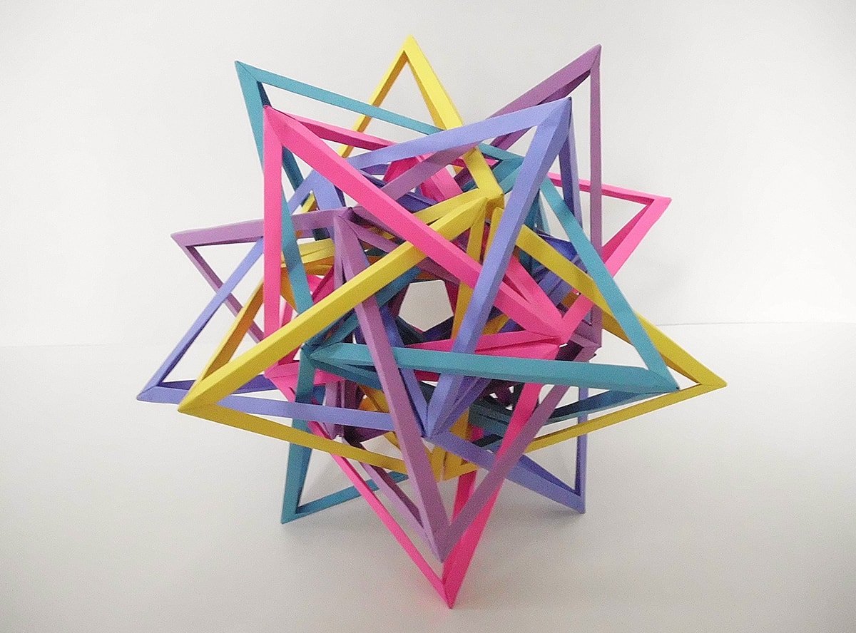 "K7" Twenty Interlocking Snub Digonal Dihedra (Byriah Loper)