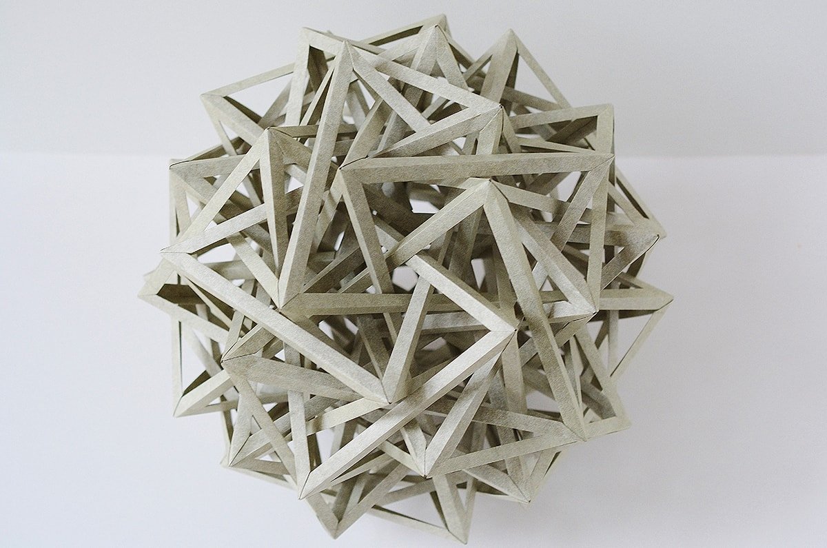 Ten Interlocking Irregular Hyperboloidal Triaugmented Omnitruncated Digonal Dihedra (Byriah Loper)