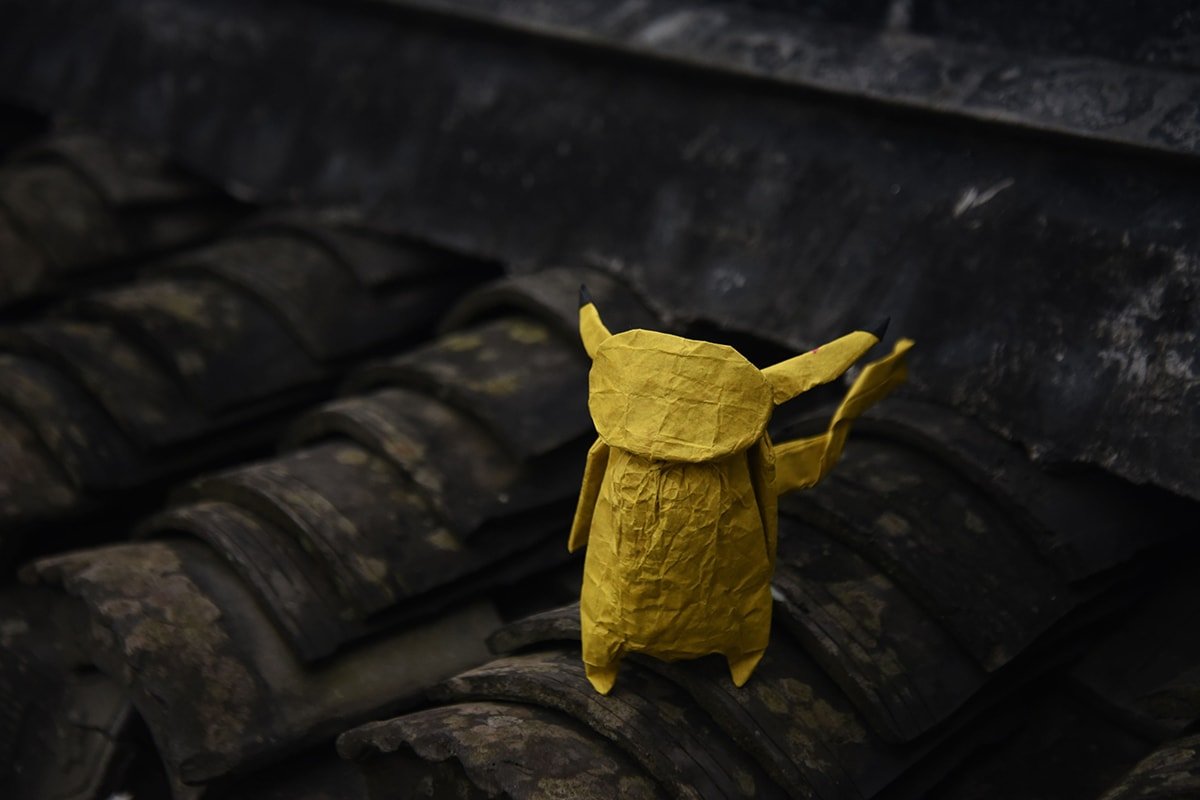 Origami Pikachu