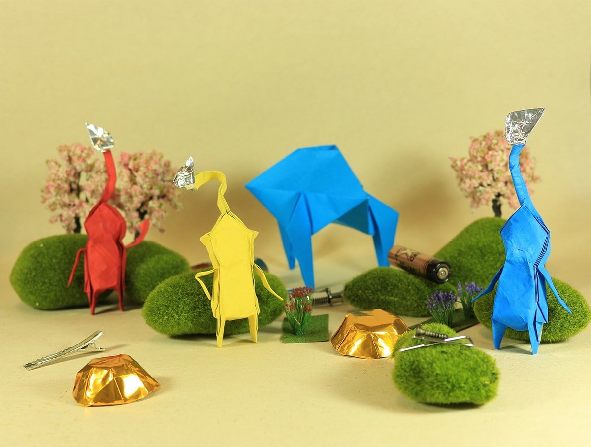 Origami Pikmin