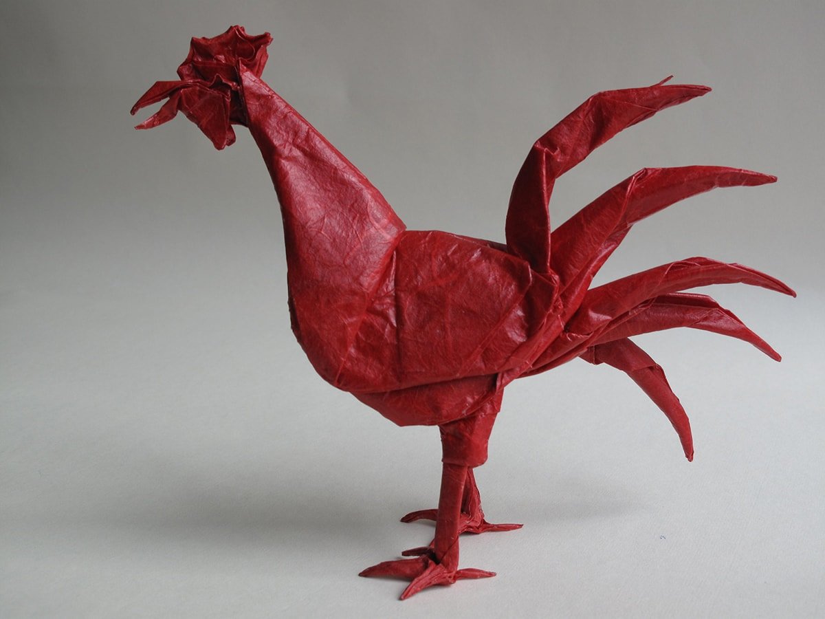Rooster by Eric Joisel