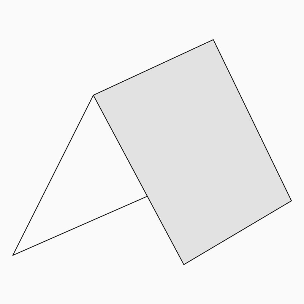 mountain fold origami