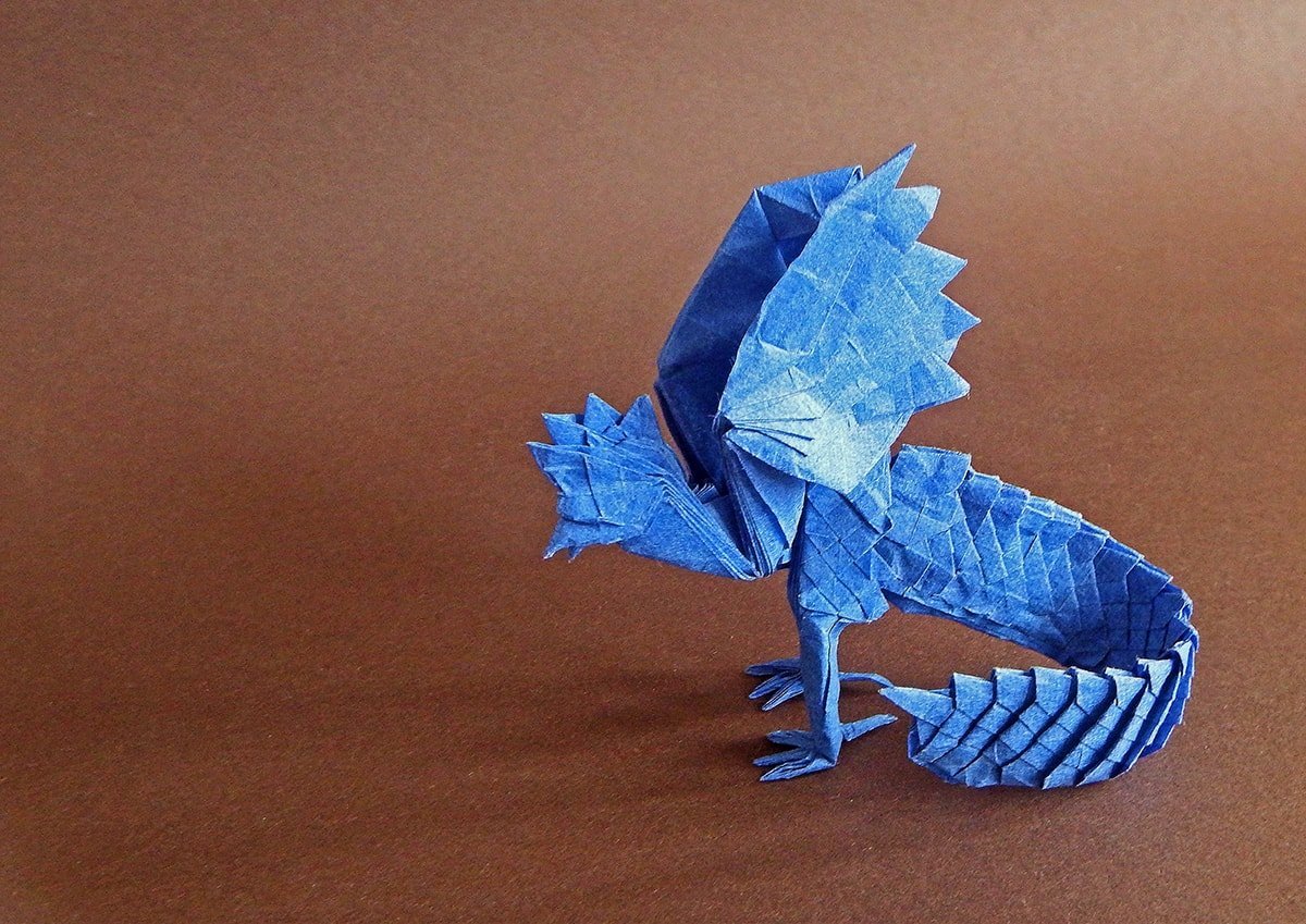 Papercraft Basilisk