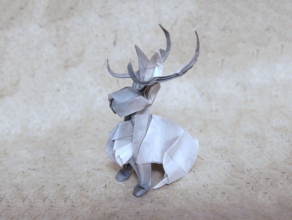 Jackalope Folded by Hiroaki Kobayashi